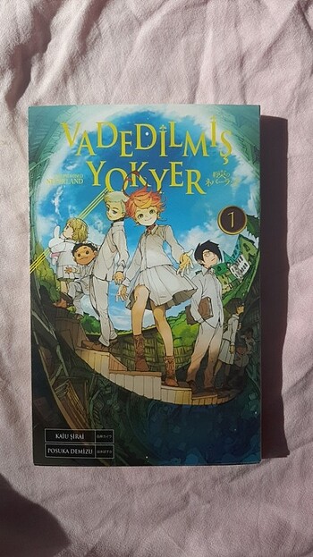 Vadedilmiş Yokyer 1. Cilt Türkçe (the promised neverland)