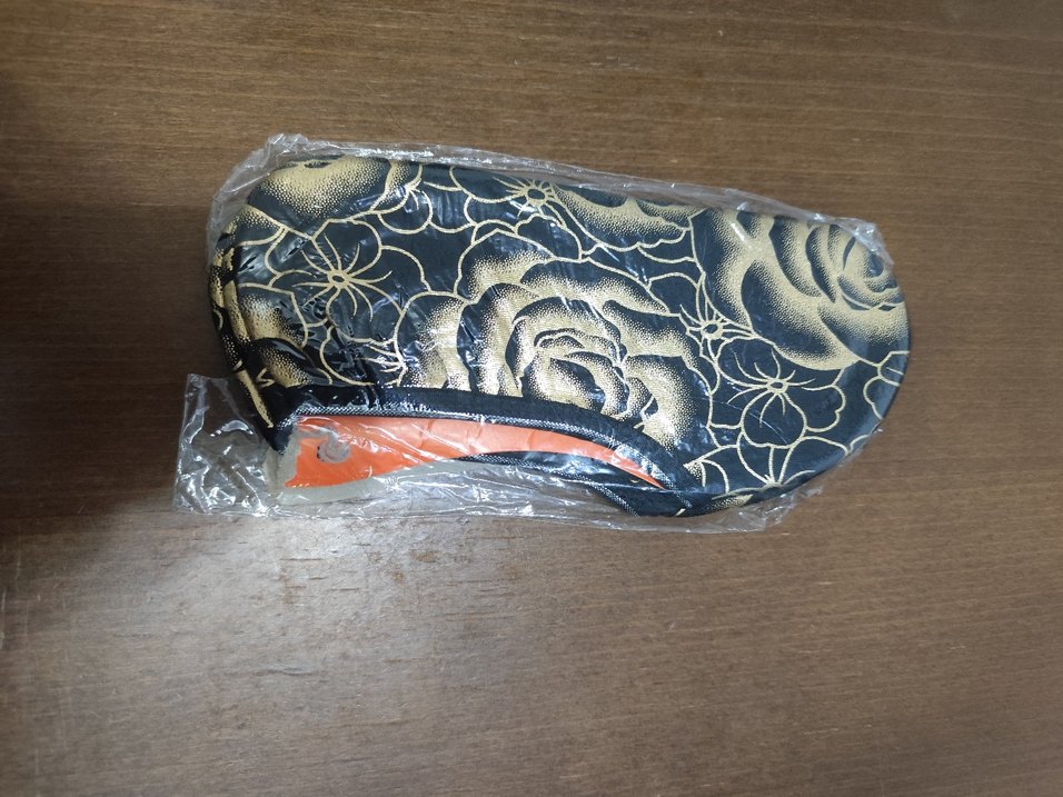 Desenli Siyah patik - Görsel 2