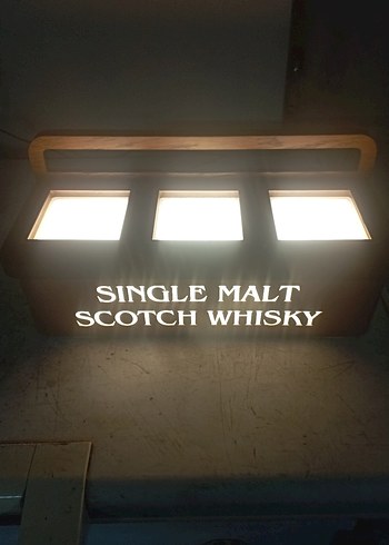 Işıklı Single Malt Scotch Whisky standı - Görsel 6