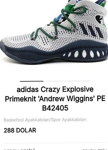 Adidas crazy 50 numara - Görsel 8