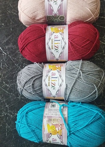 Alize coton Gold 4 adet
