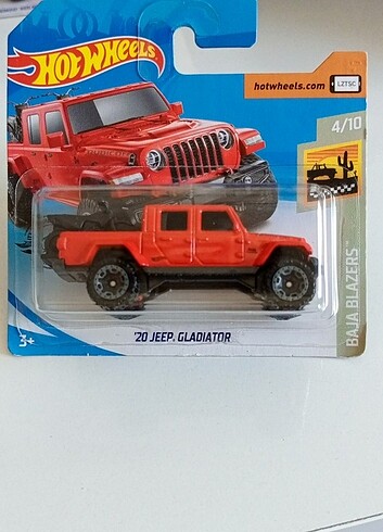 Hot wheels 20 JEEP GLADYATÖR 