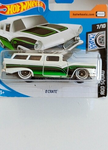 Hot wheels 8 CRATE