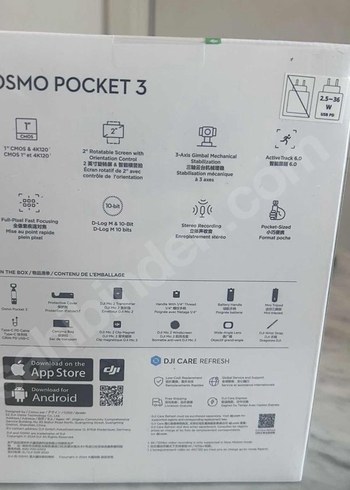 DJI Osmo Pocket 3 Creator Combo Aksiyon Kamerası - Görsel 3