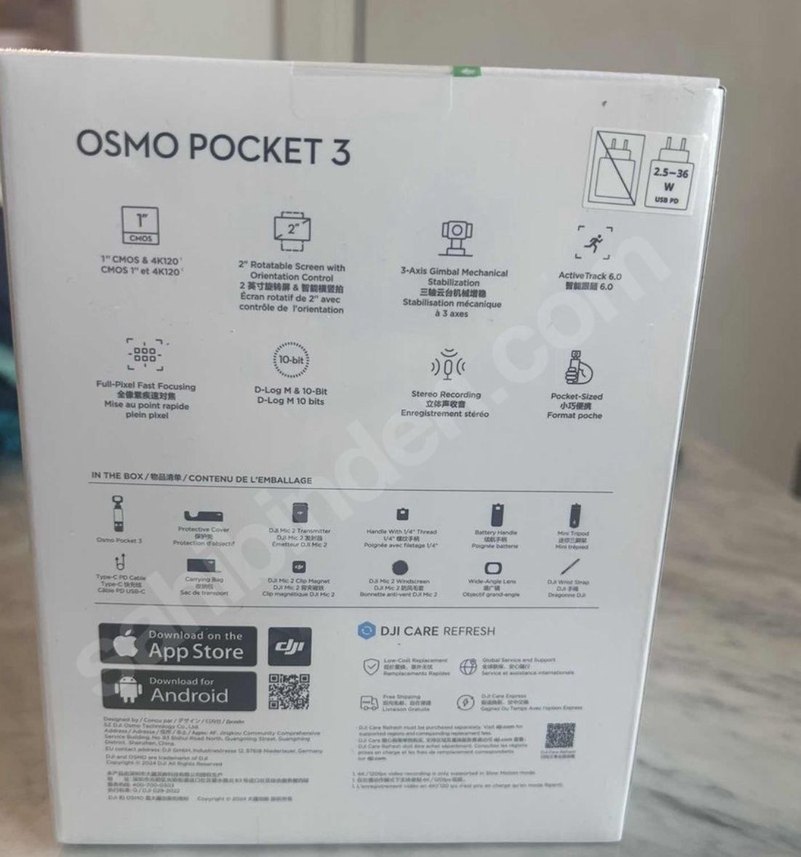 DJI Osmo Pocket 3 Creator Combo Aksiyon Kamerası - Görsel 3