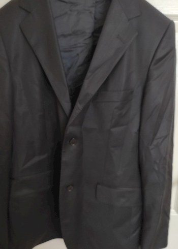 Düğmeli Siyah Erkek Ceket, Normal Boy, Regular Fit, - Görsel 11