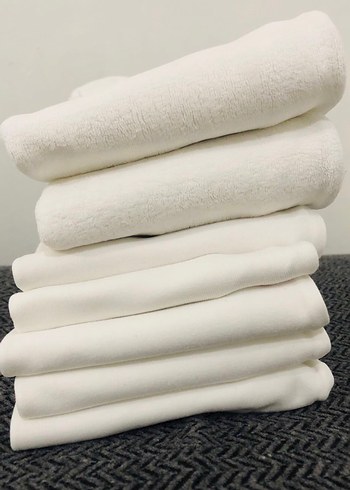 Beyaz Bebek Çıtçıtlı Atlet 6 adet - Görsel 5