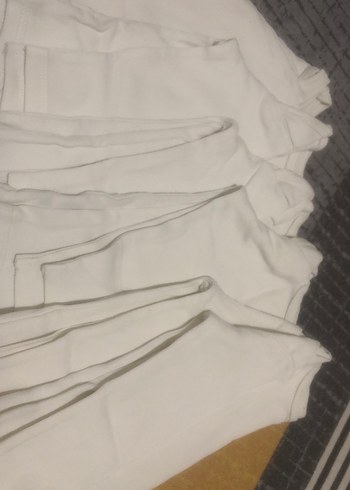LC Waikiki Beyaz Bebek Çıtçıtlı Atlet 6 adet