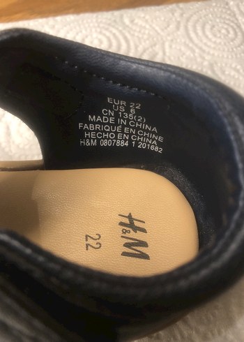 H&M ürünü lacivert Erkek Çocuk Sandalet - Görsel 5