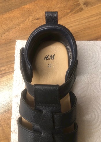 H&M ürünü lacivert Erkek Çocuk Sandalet - Görsel 7