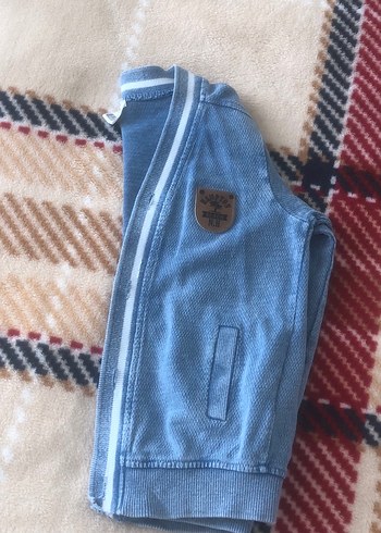 LCW üst ve hm pantolon Mavi Denim Bebek Erkek Takım - Görsel 10