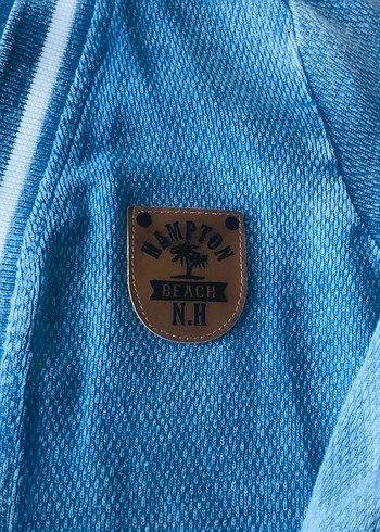 LCW üst ve hm pantolon Mavi Denim Bebek Erkek Takım - Görsel 5