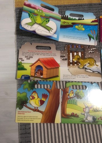 Hayvanlar Alemi Çocuk Kitabı Seti - Görsel 3