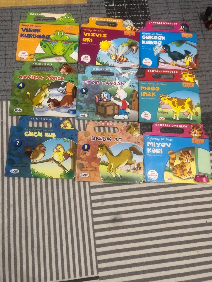 Hayvanlar Alemi Çocuk Kitabı Seti - Görsel 5