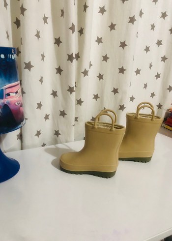 Bej Kız Çocuk Lastik Bot - Görsel 6