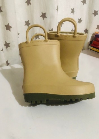 Bej Kız Çocuk Lastik Bot - Görsel 3