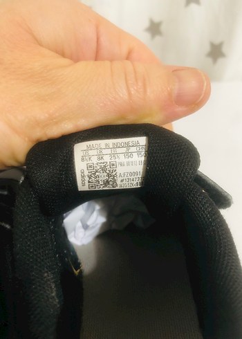 Siyah Erkek Çocuk Spor Ayakkabı Velcro - Görsel 6