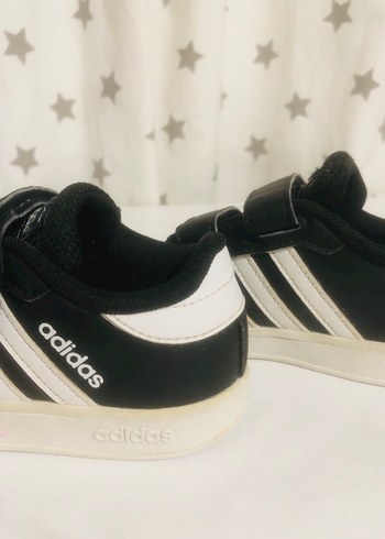 Siyah Erkek Çocuk Spor Ayakkabı Velcro - Görsel 5