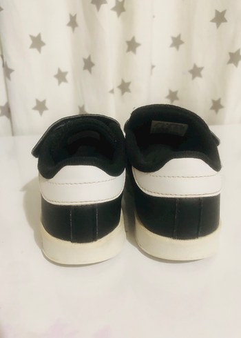 Siyah Erkek Çocuk Spor Ayakkabı Velcro - Görsel 7