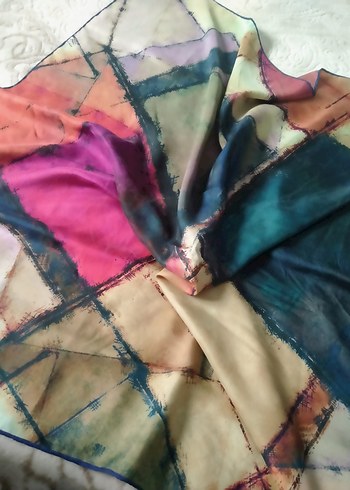 Aker sura İpek eşarp - Görsel 7