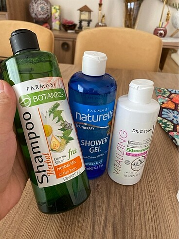 Beden Farmasi şampuan ve duş jeli