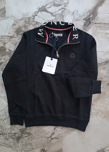 Moncler PREMİUM KALİTE Fermuarlı Erkek Sweatshirt - Görsel 6