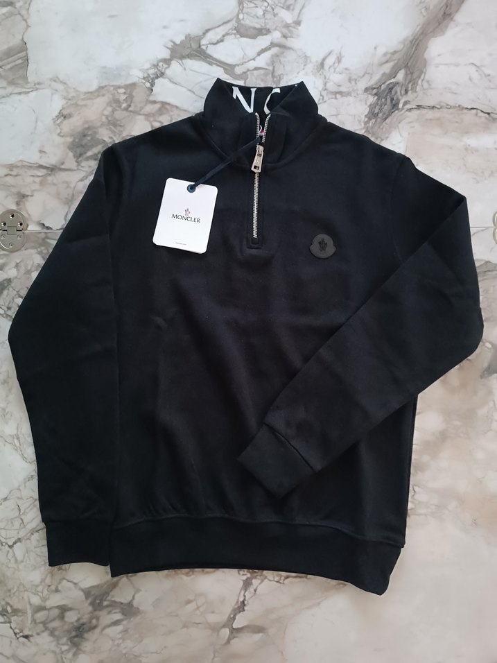 Moncler PREMİUM KALİTE Fermuarlı Erkek Sweatshirt - Görsel 5