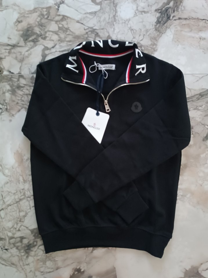 Moncler PREMİUM KALİTE Fermuarlı Erkek Sweatshirt - Görsel 2