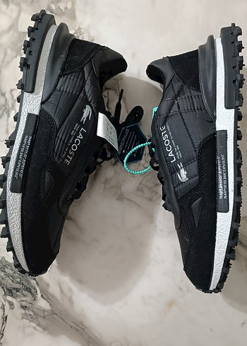 Lacoste Siyah Erkek Spor Ayakkabı - Görsel 6