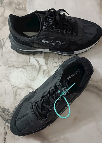 Lacoste Siyah Erkek Spor Ayakkabı - Görsel 7