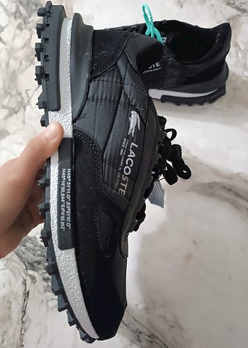 Lacoste Siyah Erkek Spor Ayakkabı - Görsel 5