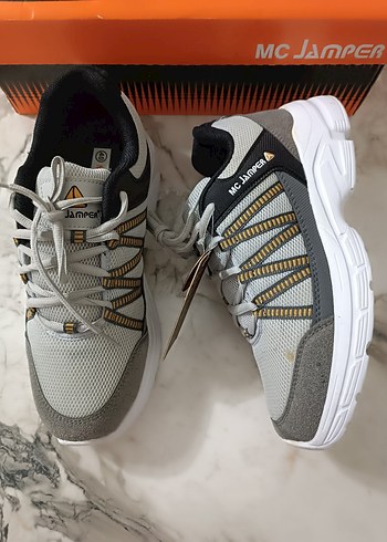 Gri Desenli MC Japer Spor Sneakers - Görsel 7
