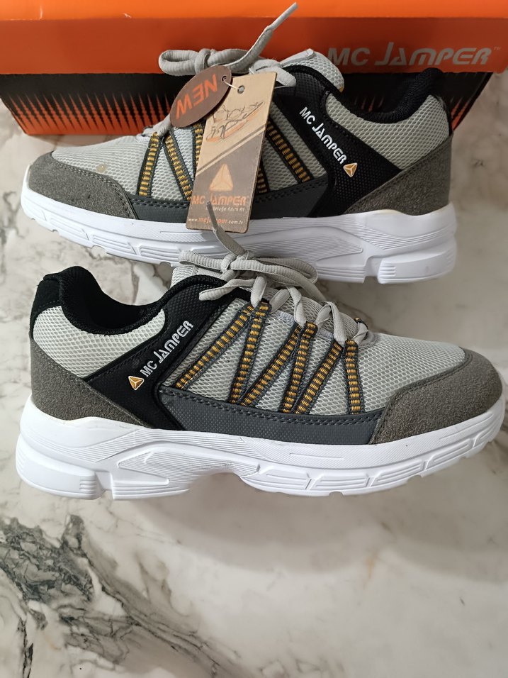 Gri Desenli MC Japer Spor Sneakers - Görsel 2
