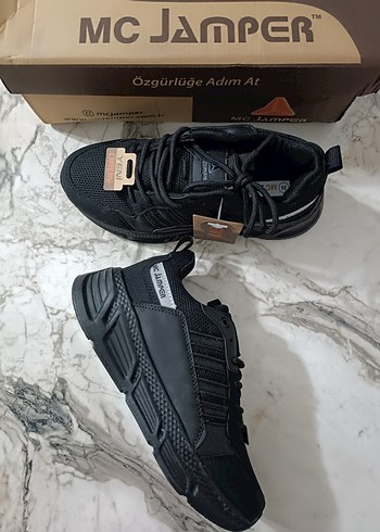 MC Jamper Siyah Kadın Spor Ayakkabı - Görsel 4