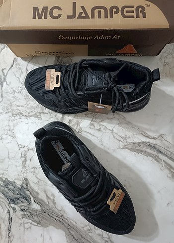 MC Jamper Siyah Kadın Spor Ayakkabı - Görsel 8