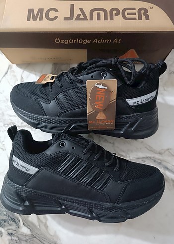 MC Jamper Siyah Kadın Spor Ayakkabı - Görsel 2