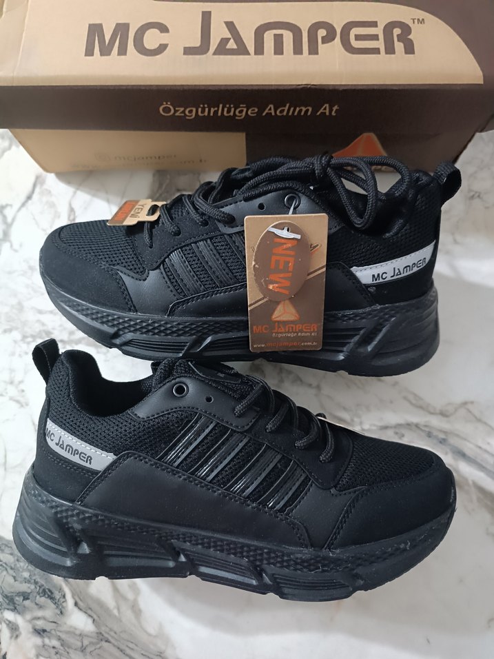 MC Jamper Siyah Kadın Spor Ayakkabı - Görsel 2