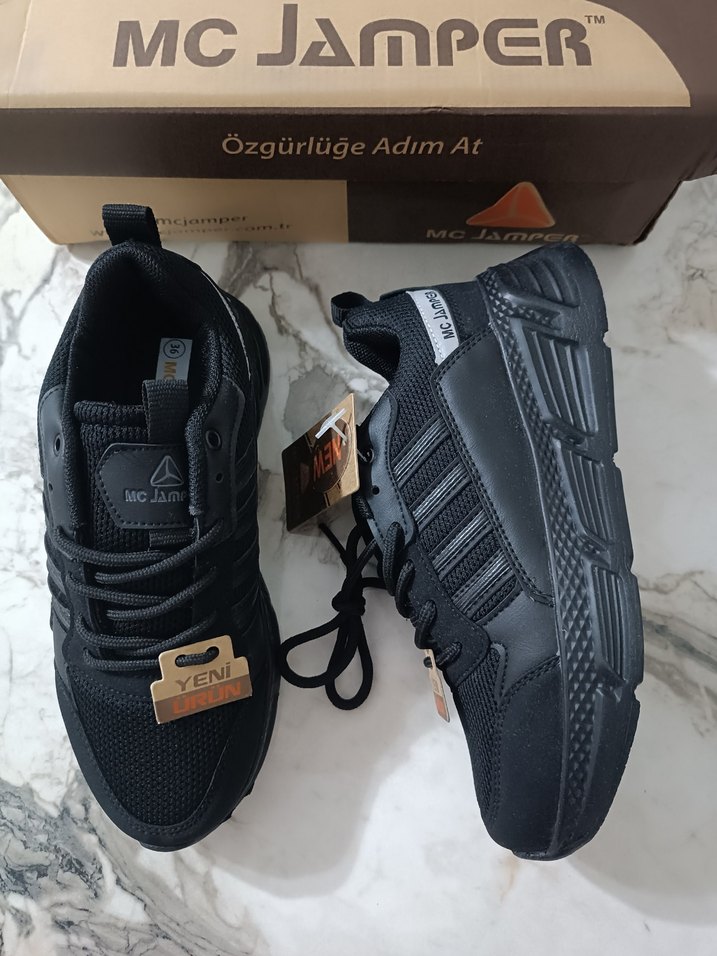 MC Jamper Siyah Kadın Spor Ayakkabı - Görsel 5