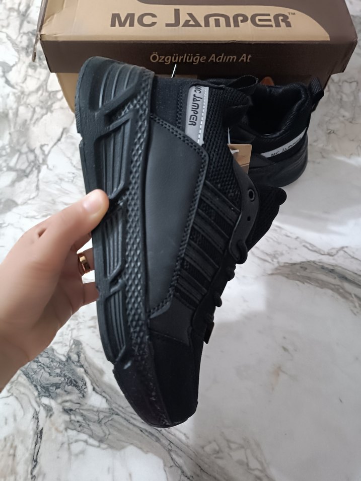 MC Jamper Siyah Kadın Spor Ayakkabı - Görsel 3