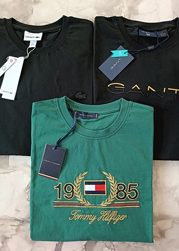 LACOSTE/GANT/TOMMY HİLFİGER TİŞÖRTLER