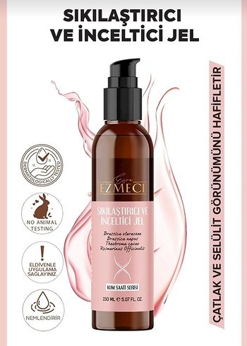 ESRA EZMECİ Sıkılaştırıcı ve İncelten Jel 150 ml