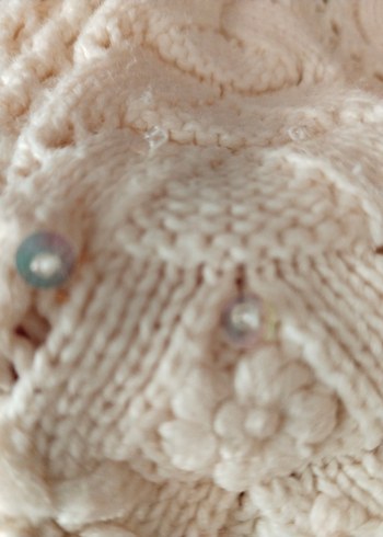 Bej Örgü Bohem Kadın Bere - Görsel 5