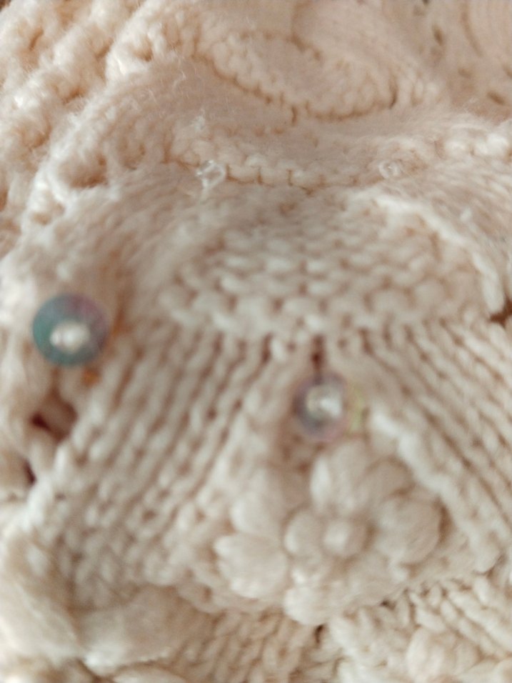 Bej Örgü Bohem Kadın Bere - Görsel 5