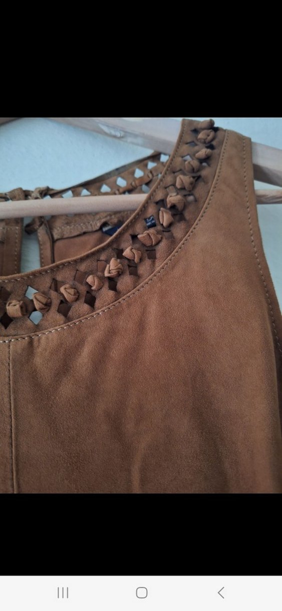 Massimo Dutti Deri Elbise - Görsel 2