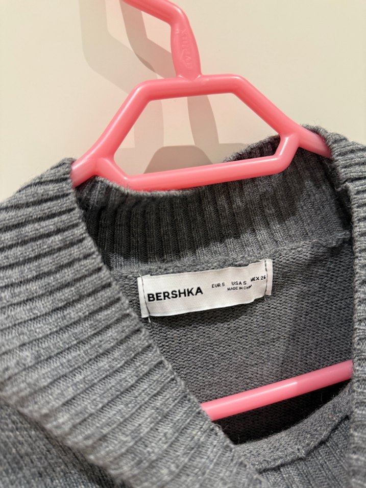 bershka gri kazak - Görsel 3