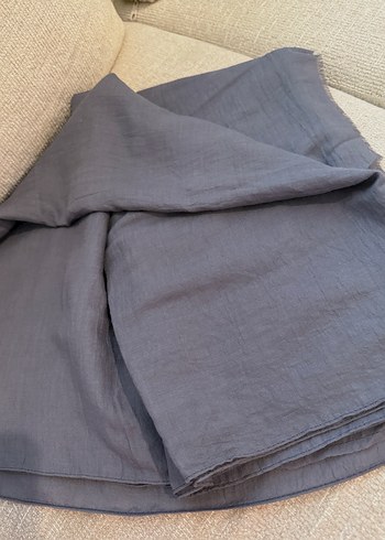 modakaşmir gri şal - Görsel 3