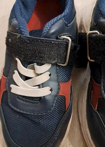 Jimmy Key Erkek Çocuk Koyu Mavi Spor Ayakkabı Velcro