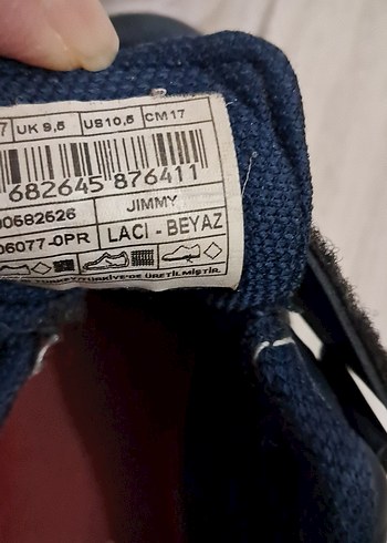 27 Beden mavi Renk Erkek Çocuk Koyu Mavi Spor Ayakkabı Velcro