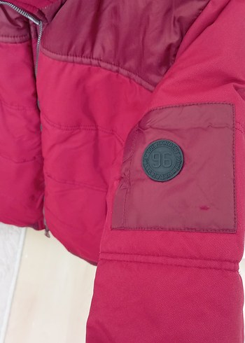 LC Waikiki Parlak Kırmızı Fermuarlı Erkek Mont
