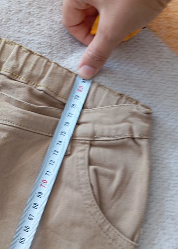 8 Yaş Beden Bej Erkek çocuk okul pantolonu